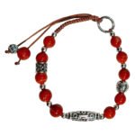 Nan Hong Agate Handmade Braided Rope Design